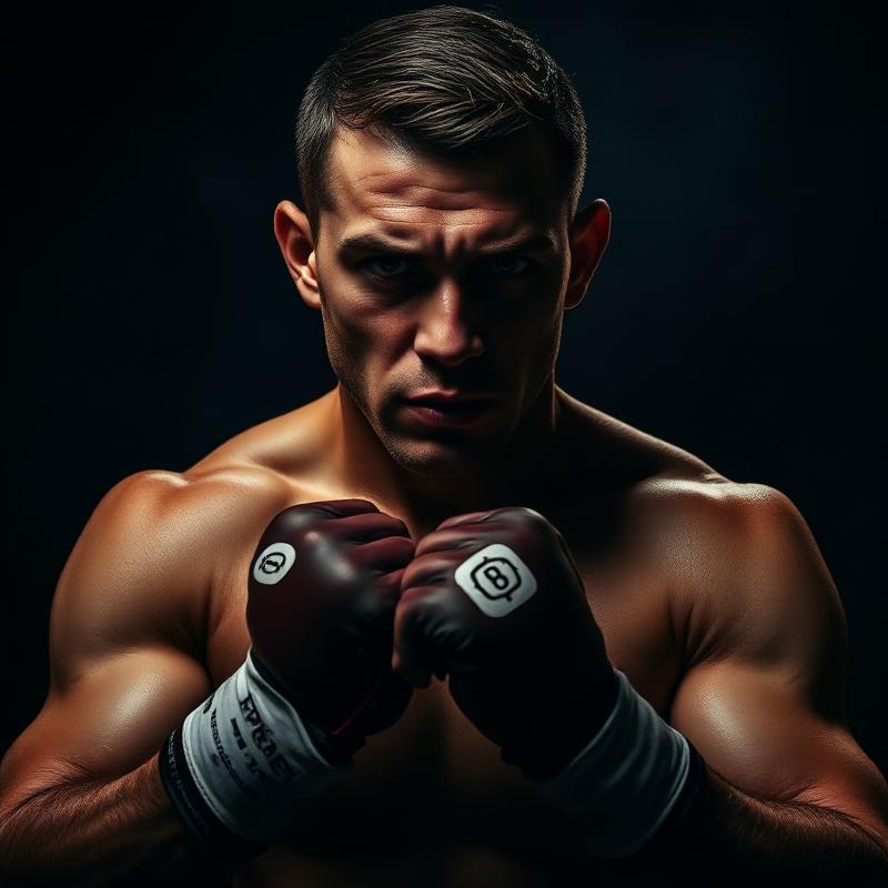 Athlete portrait